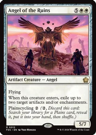 Angel of the Ruins (FDC-012) [Commander: Foundations] | Shuffle n Cut Hobbies & Games