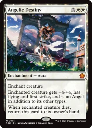 Angelic Destiny (FDC-014) [Commander: Foundations] | Shuffle n Cut Hobbies & Games