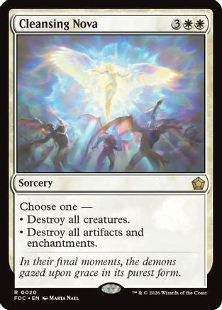 Cleansing Nova (FDC-020) [Commander: Foundations] | Shuffle n Cut Hobbies & Games