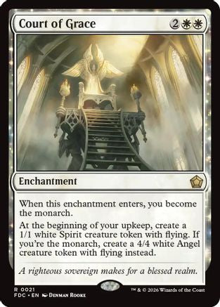 Court of Grace (FDC-021) [Commander: Foundations] | Shuffle n Cut Hobbies & Games