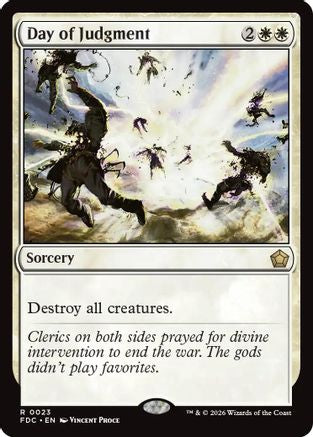 Day of Judgment (FDC-023) [Commander: Foundations] | Shuffle n Cut Hobbies & Games