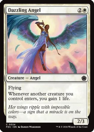 Dazzling Angel (FDC-024) [Commander: Foundations] | Shuffle n Cut Hobbies & Games