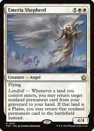 Emeria Shepherd (FDC-027) [Commander: Foundations] | Shuffle n Cut Hobbies & Games
