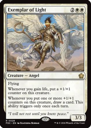 Exemplar of Light (FDC-028) [Commander: Foundations] | Shuffle n Cut Hobbies & Games