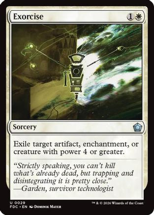 Exorcise (FDC-029) [Commander: Foundations] | Shuffle n Cut Hobbies & Games