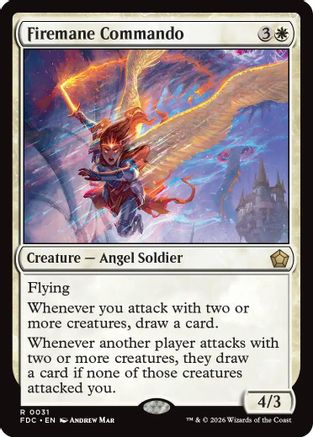 Firemane Commando (FDC-031) [Commander: Foundations] | Shuffle n Cut Hobbies & Games