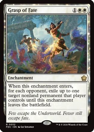 Grasp of Fate (FDC-032) [Commander: Foundations] | Shuffle n Cut Hobbies & Games