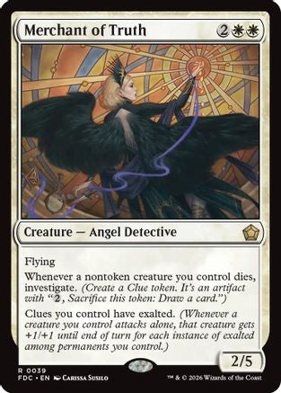 Merchant of Truth (FDC-039) [Commander: Foundations] | Shuffle n Cut Hobbies & Games