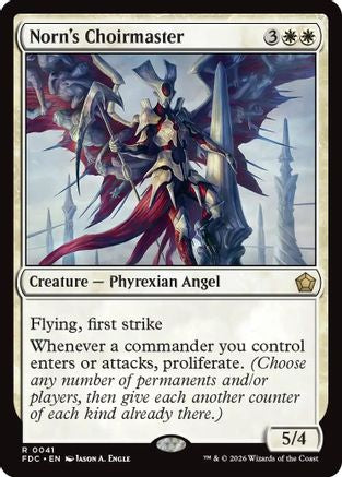 Norn's Choirmaster (FDC-041) [Commander: Foundations] | Shuffle n Cut Hobbies & Games