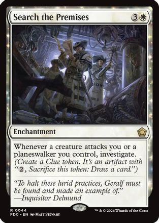 Search the Premises (FDC-044) [Commander: Foundations] | Shuffle n Cut Hobbies & Games