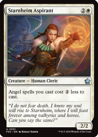 Starnheim Aspirant (FDC-051) [Commander: Foundations] | Shuffle n Cut Hobbies & Games