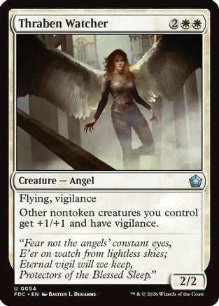 Thraben Watcher (FDC-054) [Commander: Foundations] | Shuffle n Cut Hobbies & Games