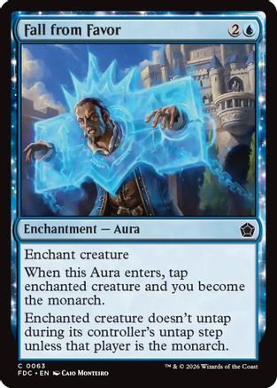Fall from Favor (FDC-063) [Commander: Foundations] | Shuffle n Cut Hobbies & Games