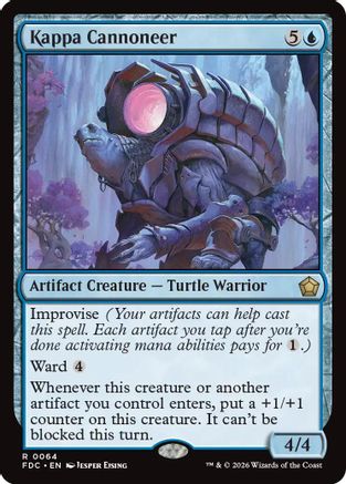 Kappa Cannoneer (FDC-064) [Commander: Foundations] | Shuffle n Cut Hobbies & Games