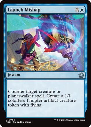 Launch Mishap (FDC-065) [Commander: Foundations] | Shuffle n Cut Hobbies & Games