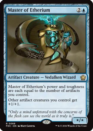 Master of Etherium (FDC-066) [Commander: Foundations] | Shuffle n Cut Hobbies & Games
