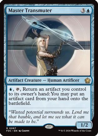 Master Transmuter (FDC-067) [Commander: Foundations] | Shuffle n Cut Hobbies & Games