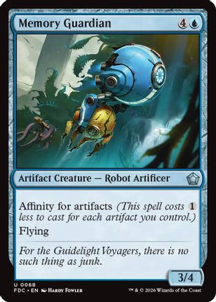 Memory Guardian (FDC-068) [Commander: Foundations] | Shuffle n Cut Hobbies & Games