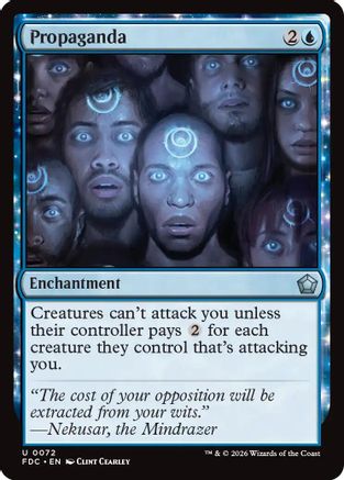 Propaganda (FDC-072) [Commander: Foundations] | Shuffle n Cut Hobbies & Games