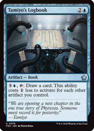 Tamiyo's Logbook (FDC-076) [Commander: Foundations] | Shuffle n Cut Hobbies & Games