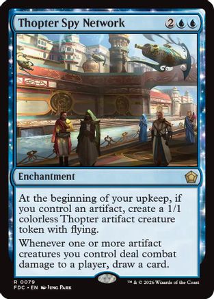 Thopter Spy Network (FDC-079) [Commander: Foundations] | Shuffle n Cut Hobbies & Games