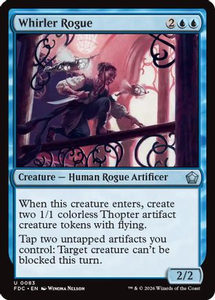Whirler Rogue (FDC-083) [Commander: Foundations] | Shuffle n Cut Hobbies & Games