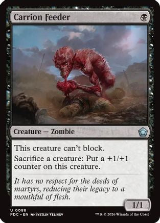 Carrion Feeder (FDC-088) [Commander: Foundations] | Shuffle n Cut Hobbies & Games
