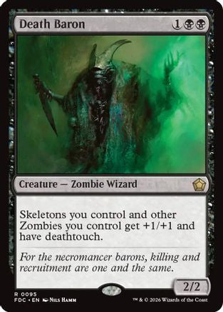 Death Baron (FDC-095) [Commander: Foundations] | Shuffle n Cut Hobbies & Games