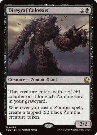 Diregraf Colossus (FDC-096) [Commander: Foundations] | Shuffle n Cut Hobbies & Games