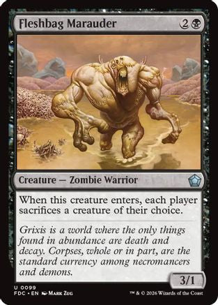 Fleshbag Marauder (FDC-099) [Commander: Foundations] | Shuffle n Cut Hobbies & Games