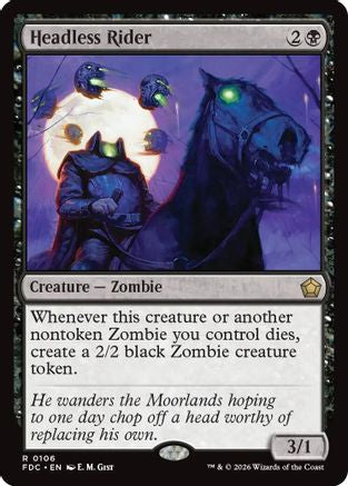 Headless Rider (FDC-106) [Commander: Foundations] | Shuffle n Cut Hobbies & Games