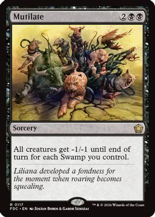 Mutilate (FDC-117) [Commander: Foundations] | Shuffle n Cut Hobbies & Games