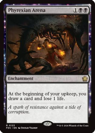 Phyrexian Arena (FDC-123) [Commander: Foundations] | Shuffle n Cut Hobbies & Games