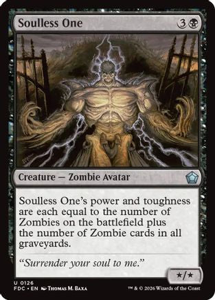 Soulless One (FDC-126) [Commander: Foundations] | Shuffle n Cut Hobbies & Games