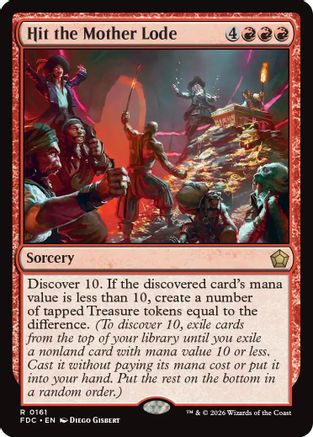 Hit the Mother Lode (FDC-161) [Commander: Foundations] | Shuffle n Cut Hobbies & Games