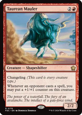 Taurean Mauler (FDC-178) [Commander: Foundations] | Shuffle n Cut Hobbies & Games