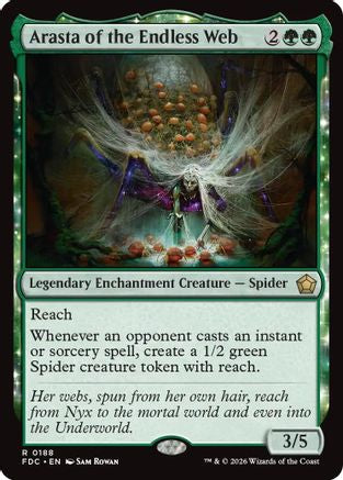 Arasta of the Endless Web (FDC-188) [Commander: Foundations] | Shuffle n Cut Hobbies & Games