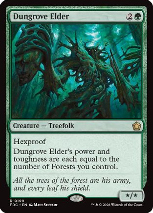 Dungrove Elder (FDC-199) [Commander: Foundations] | Shuffle n Cut Hobbies & Games