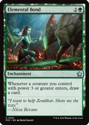 Elemental Bond (FDC-201) [Commander: Foundations] | Shuffle n Cut Hobbies & Games