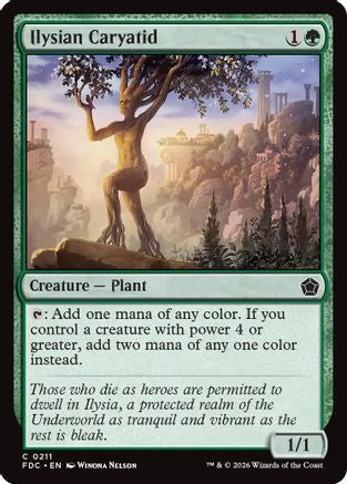 Ilysian Caryatid (FDC-211) [Commander: Foundations] | Shuffle n Cut Hobbies & Games