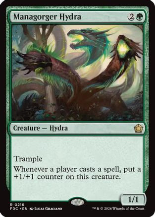 Managorger Hydra (FDC-216) [Commander: Foundations] | Shuffle n Cut Hobbies & Games
