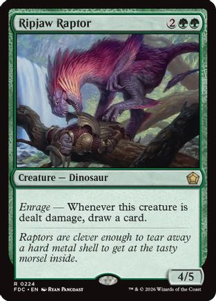 Ripjaw Raptor (FDC-224) [Commander: Foundations] | Shuffle n Cut Hobbies & Games