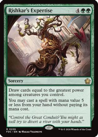 Rishkar's Expertise (FDC-226) [Commander: Foundations] | Shuffle n Cut Hobbies & Games