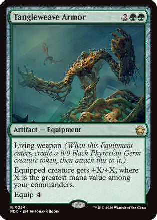 Tangleweave Armor (FDC-234) [Commander: Foundations] | Shuffle n Cut Hobbies & Games