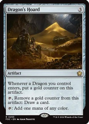 Dragon's Hoard (FDC-253) [Commander: Foundations] | Shuffle n Cut Hobbies & Games