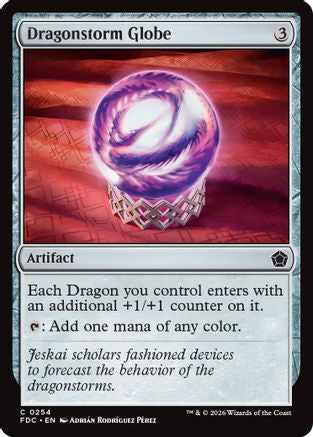 Dragonstorm Globe (FDC-254) [Commander: Foundations] | Shuffle n Cut Hobbies & Games