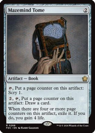 Mazemind Tome (FDC-268) [Commander: Foundations] | Shuffle n Cut Hobbies & Games