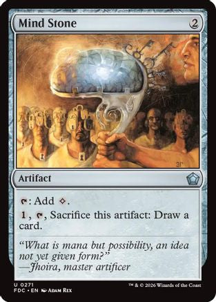 Mind Stone (FDC-271) [Commander: Foundations] | Shuffle n Cut Hobbies & Games