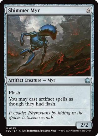 Shimmer Myr (FDC-283) [Commander: Foundations] | Shuffle n Cut Hobbies & Games