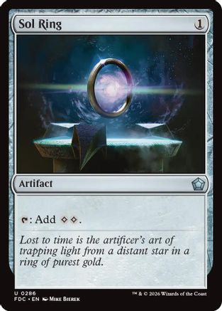 Sol Ring (FDC-286) [Commander: Foundations] | Shuffle n Cut Hobbies & Games